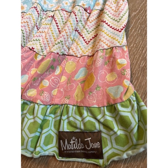 Matilda Jane Fruit Patchwork Girls Skirt Clothing Back To School Sz 6 FAST SHIP! - Picture 13 of 14